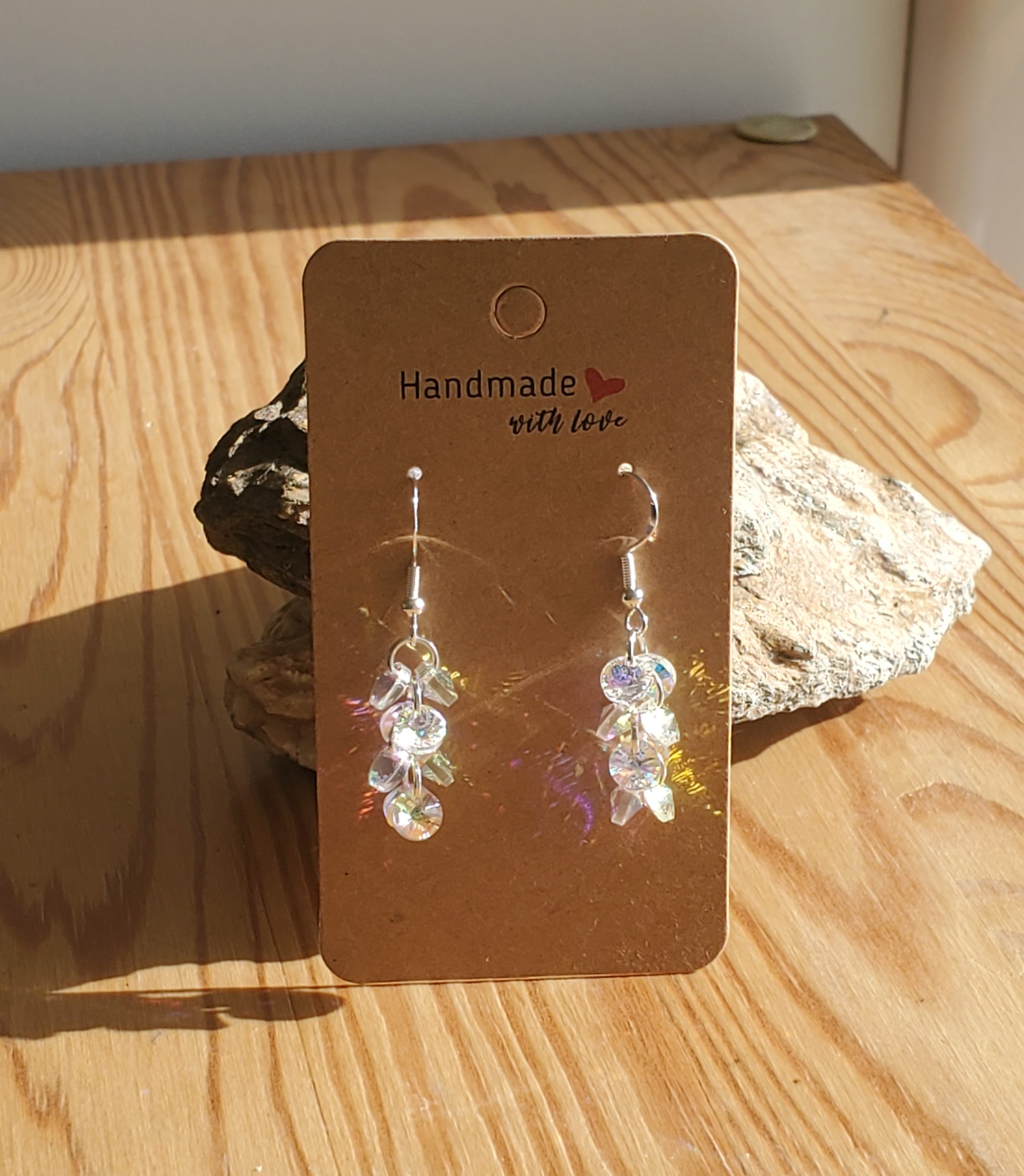 Boucles d'oreilles cristal